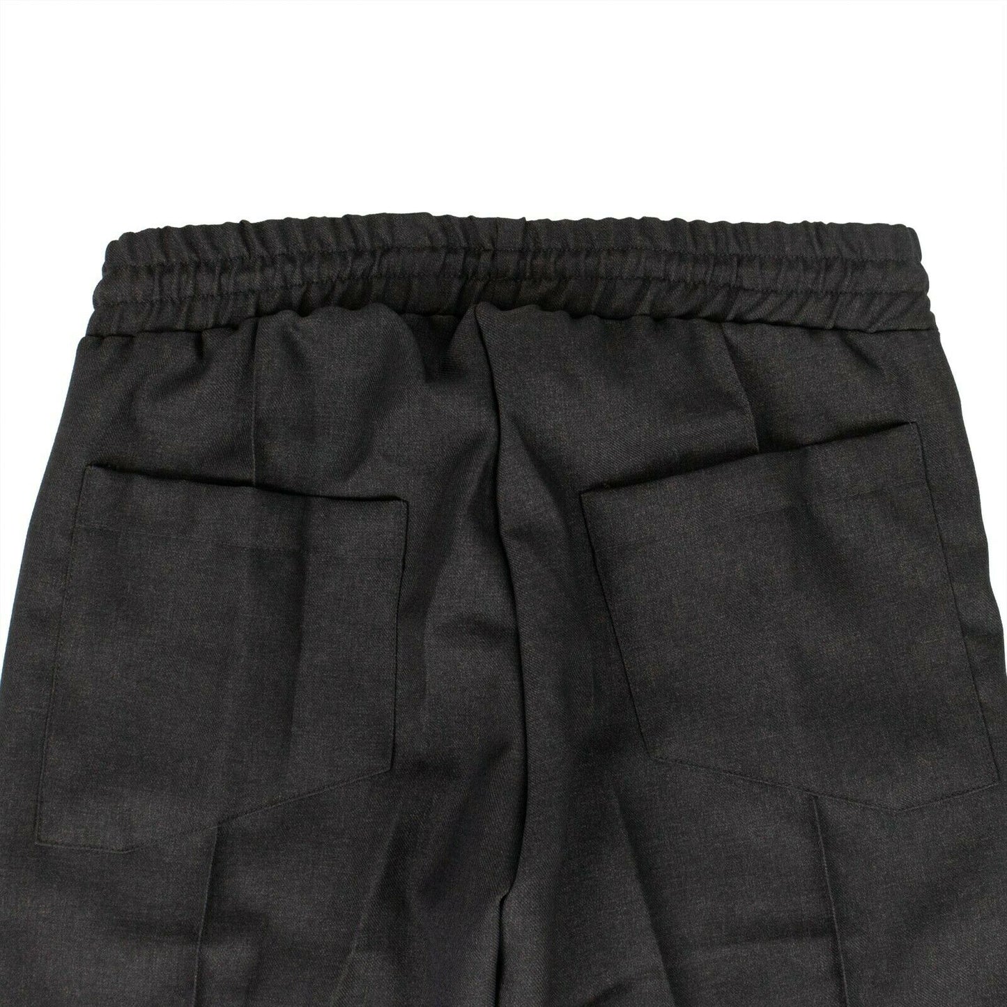 Black Traxedo Side-Stripe Pants