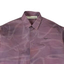 Purple Stiff Button Down Shirt