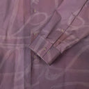 Purple Stiff Button Down Shirt