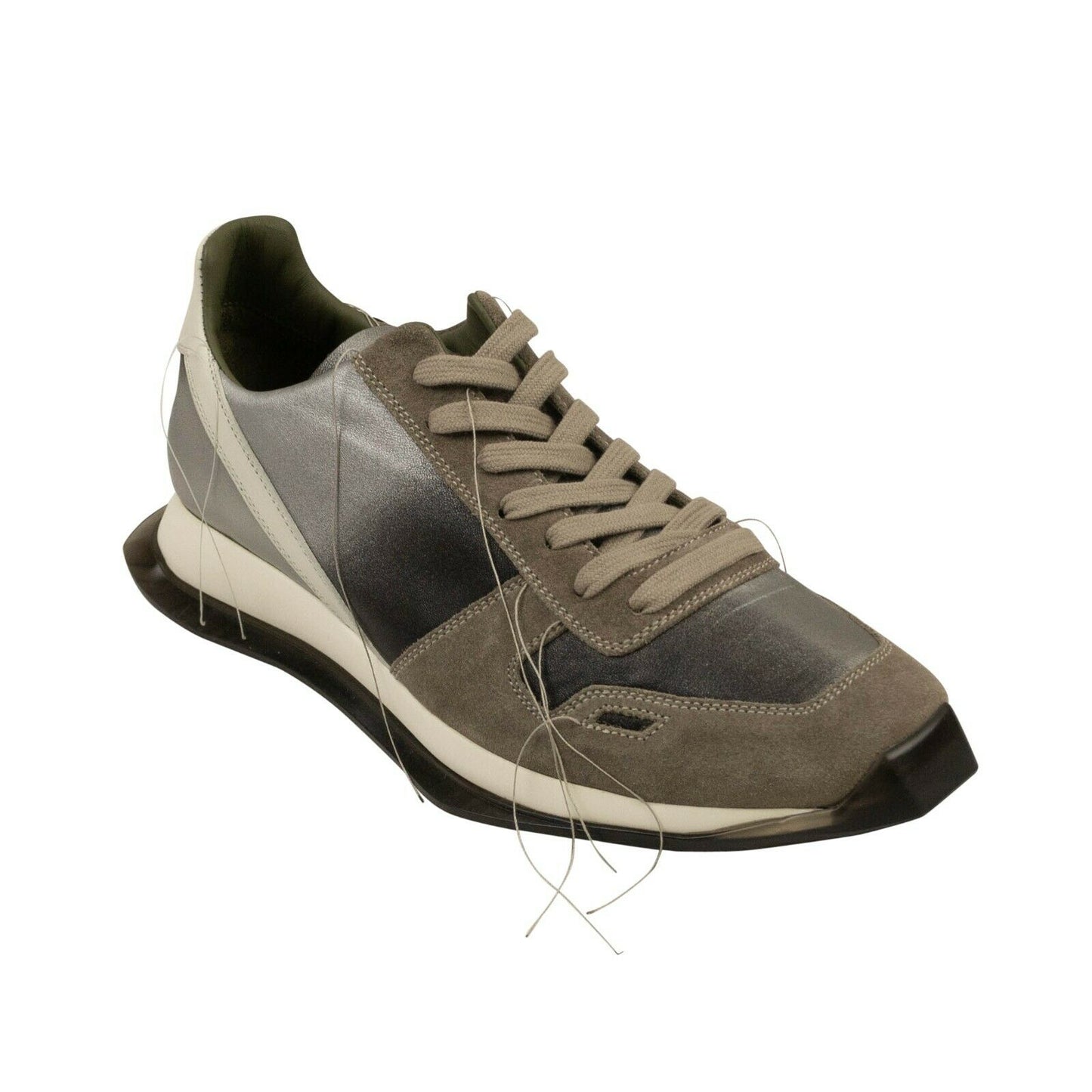 Rick Owens Suede Sneakers - Gray