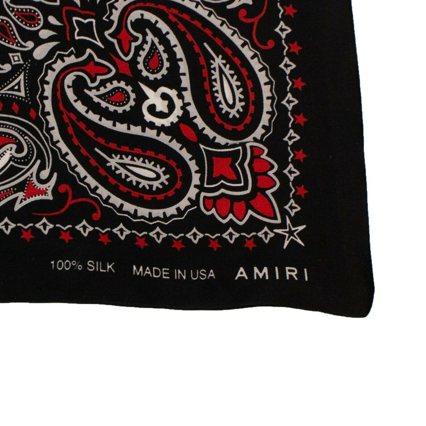 Black Silk Bandana