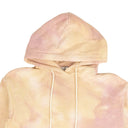 Super Bloom Pink And Yellow Tie Dye Beach Hoodie