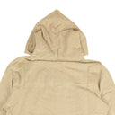 Flax Beige Pilled Pullover Hoodie