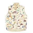 John Elliott Memphis Jacquard Multicolor Vest - White