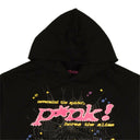LOGO PULLOVER BLACK HOODIE