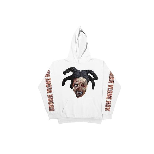 ZOMBIE WHITE HOODIE