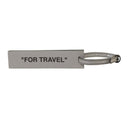 Grey Logo Luggage Tag