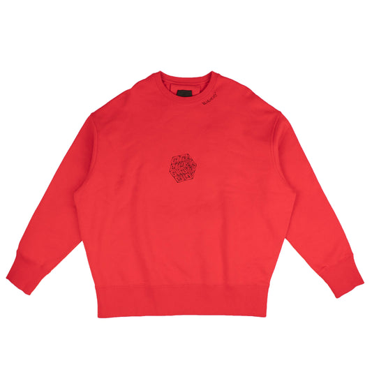 Givenchy 4G Cubix Oversized Sweatshirt - Red