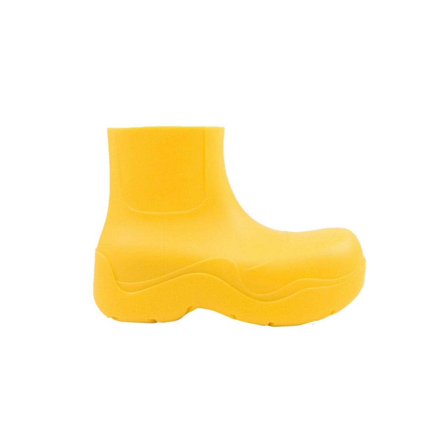 Bottega Veneta Rubber Puddle Ankle Rain Boots - Yellow