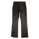 Leather Tailored Kick Flare Pants