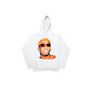 AIRBRUSH PULLOVER WHITE HOODIE