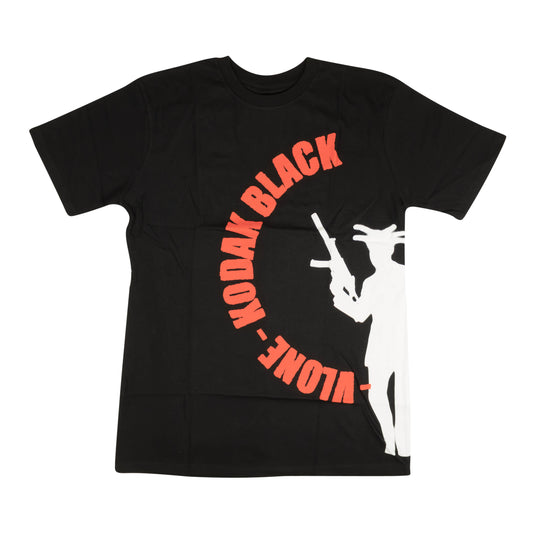 Vlone X Kodak Black Short Sleeve T-Shirt - Black