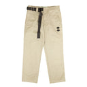 Beige Industrial Belt Chinos