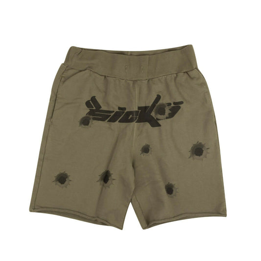 Gray & Black Bulletproof Sweatshorts