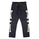 BLUE TUXEDO OKABILLY BONE STRAIGHT-FIT JEANS