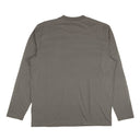 Grey Dotted Long Sleeve Logo T-Shirt