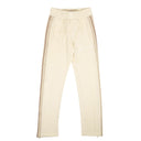 Ivory Chenille Track Pants