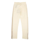 Ivory Chenille Track Pants