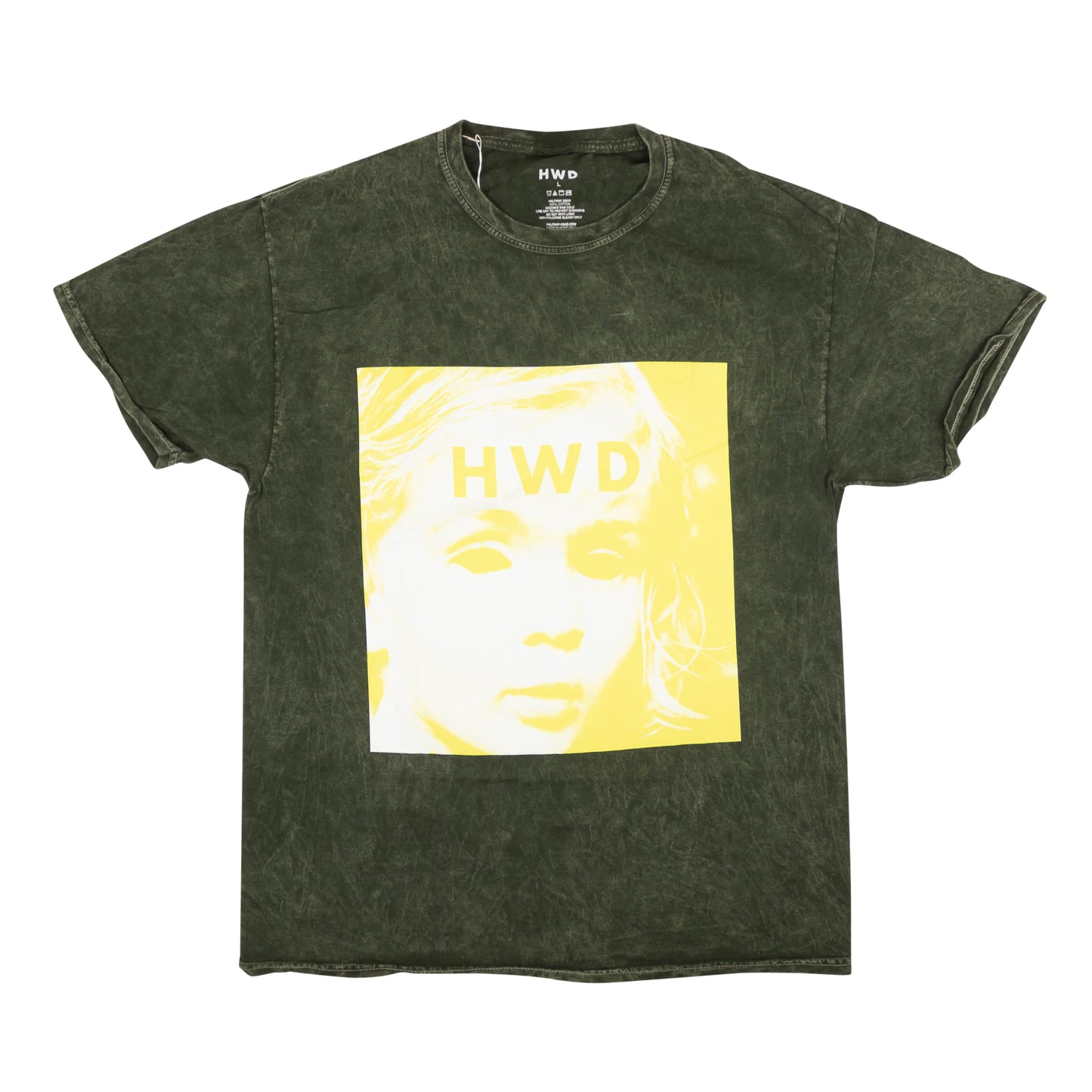 BLIND SHORT SLEEVE OLIVE T-SHIRT