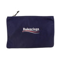 Balenciaga Nylon Explorer Pouch - Pacific Blue