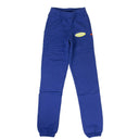 SPLIT LOGO SLIM BLUE/YELLOW SWEATPANTS