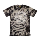 TIE DYE COTTON SHORT SLEEVE ZODIAC GREY T-SHIRT