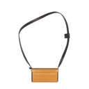 LEATHER BASKET BROWN CROSSBODY BAG