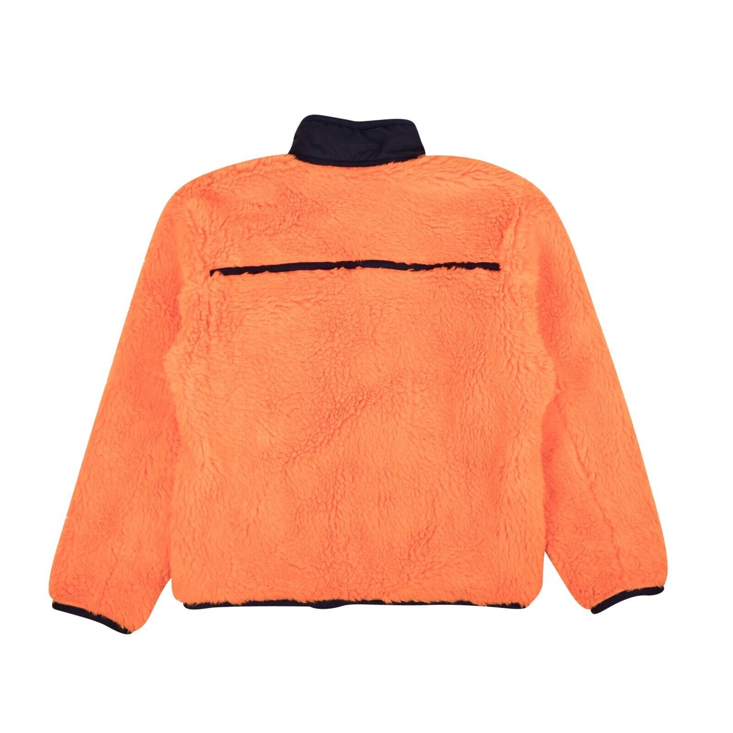 AMBUSH Trim New Fleece Logo Jacket - Orange/Navy