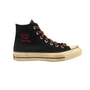 TRUE POWER HIGH TOP BLACK SNEAKERS