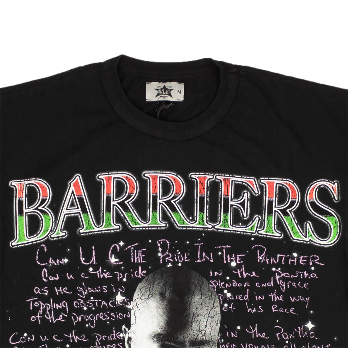 Barriers Worldwide 2Pac T-Shirt - Black