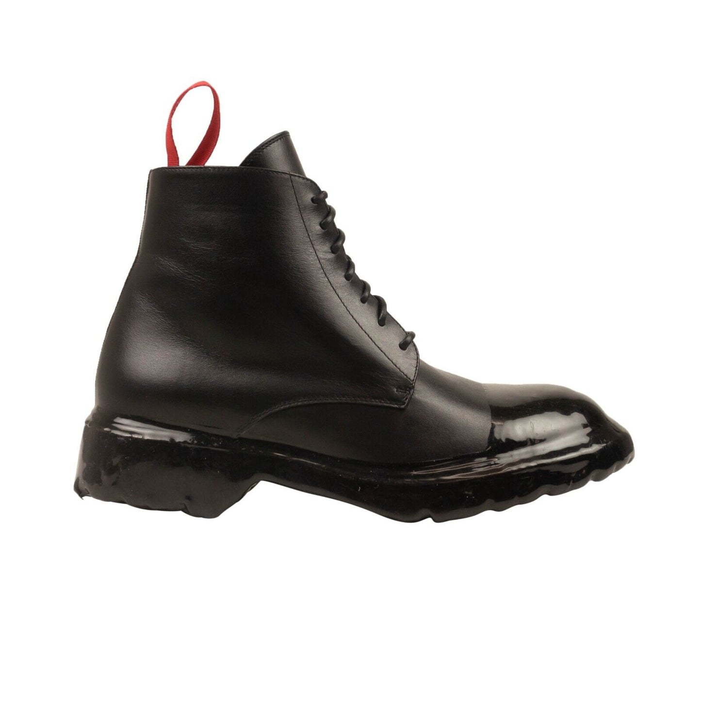 424 On Fairfax High Top Wax Dip Ankle Boots - Black