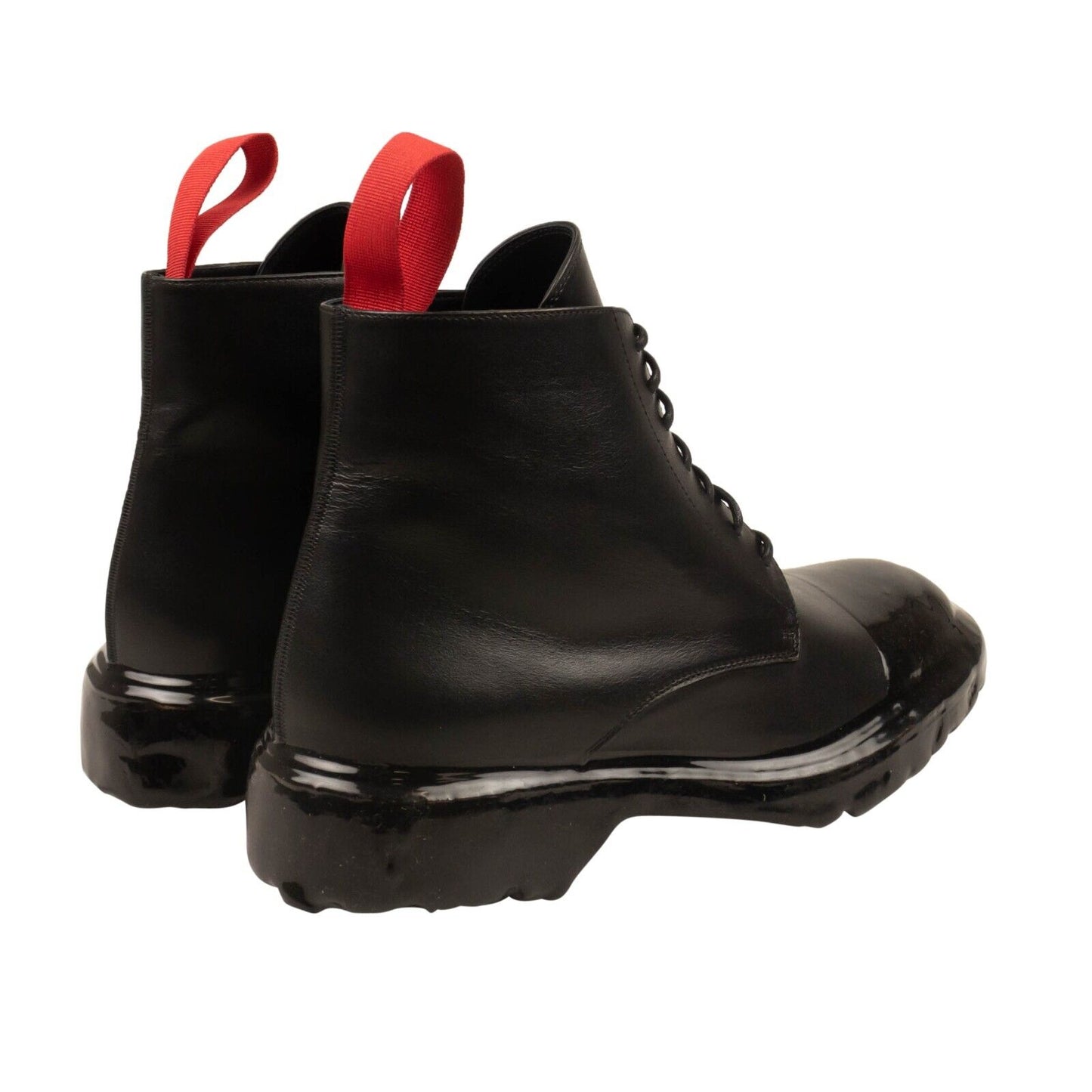 424 On Fairfax High Top Wax Dip Ankle Boots - Black