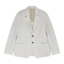 Ivory Notched Blazer