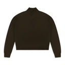 Brown Layered Jersey Sweater