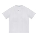 White Short Sleeve Solid Arrow T-Shirt