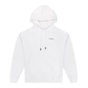 White Logo Hoodie