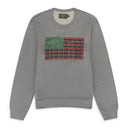Grey Logo Flag Crewneck