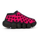 Pink Bernhard Willhelm Knit Sneakers