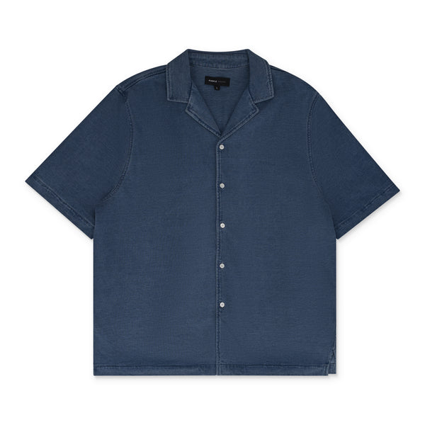 Blue Jersey Short Sleeve Shirt