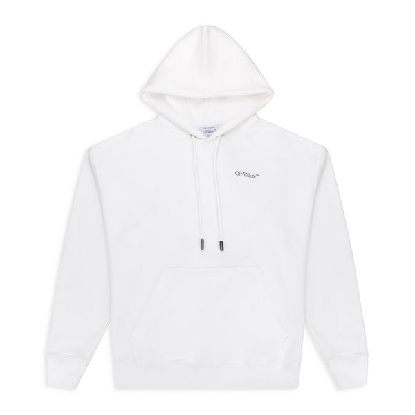 White Cloud Arrow Skate Hoodie