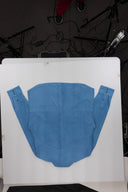 Blue Suede Leather Western Shirt