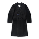 Black Hwicce Double Breasted Coat