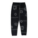 Black Plaid Wreath Sweatpant