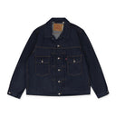 Indigo Blue Type-2 Raw Denim Work Jacket