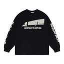 Black Cross Longsleeve T-Shirt