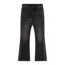 Black Studded Vintage Flare Jeans