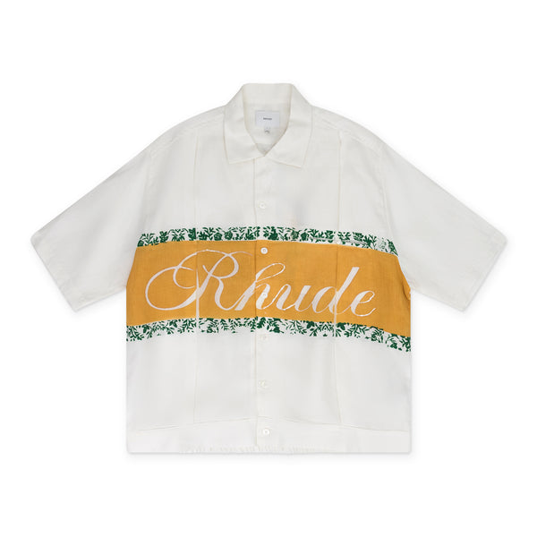 White Linen Cuban Shirt