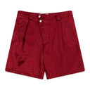 RED ANSEL RACING SHORTS
