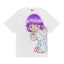 White Valentina Vargas Airbrush T-Shirt