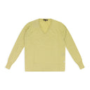 YELLOW SCOLLO RIOMAGGIORE V NECK SWEATER